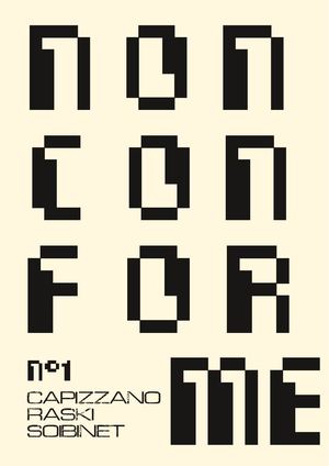 Couverture du premier numéro de Non Conforme.