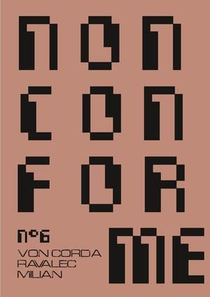 Couverture du numéro 6 du webzine Non Conforme, avec Claire von Corda, Ravalec et Clément Milian.