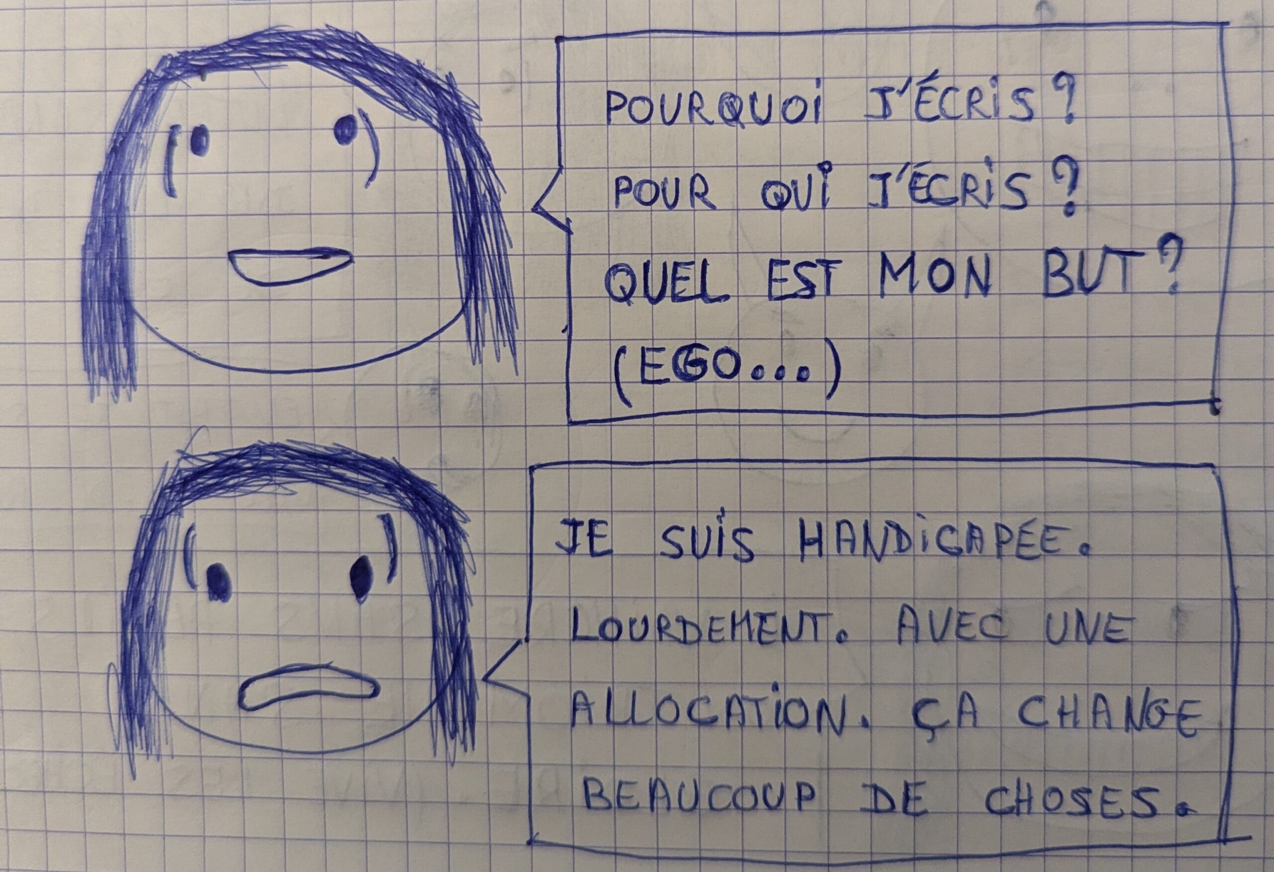 Pourquoi j&rsquo;écris ?